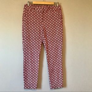 LOFT Marisa Printed Skinny Ankle Pant